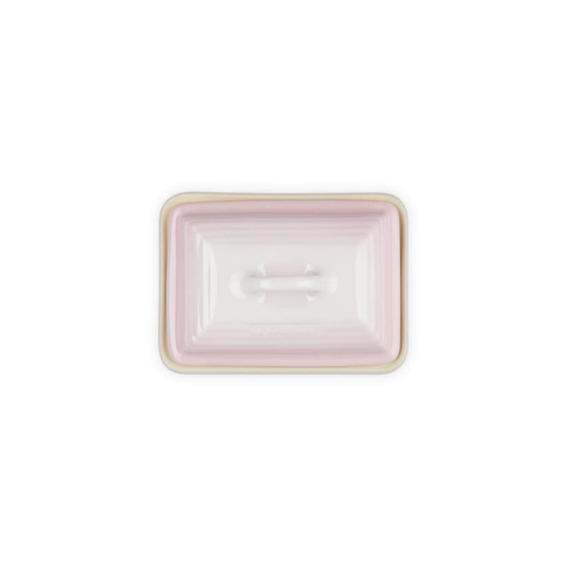 Le Creuset Stoneware Butter Dish - Shell Pink