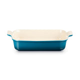 Le Creuset Stoneware Heritage 26cm Rectangular Deep Dish - Deep Teal