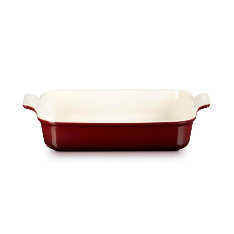 Le Creuset Stoneware Heritage 32cm Rectangular Deep Dish - Garnet