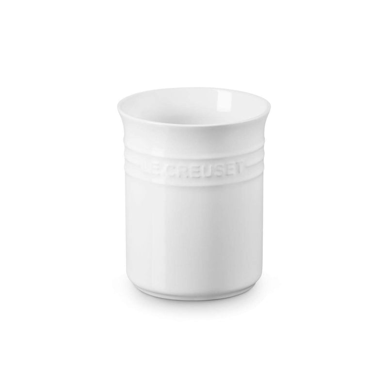 Le Creuset Stoneware Small Utensil Jar - White