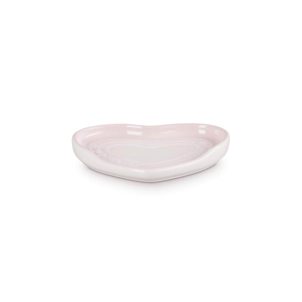 Le Creuset Stoneware Heart Spoon Rest - Shell Pink