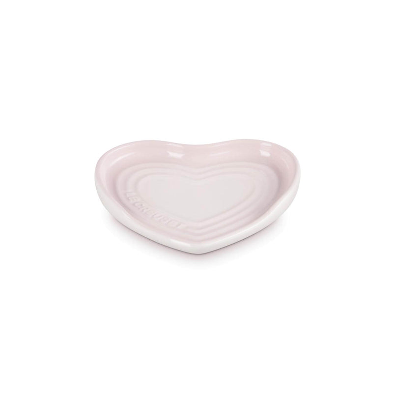 Le Creuset Stoneware Heart Spoon Rest - Shell Pink