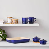 Le Creuset Stoneware Petite Round Casserole - Indigo