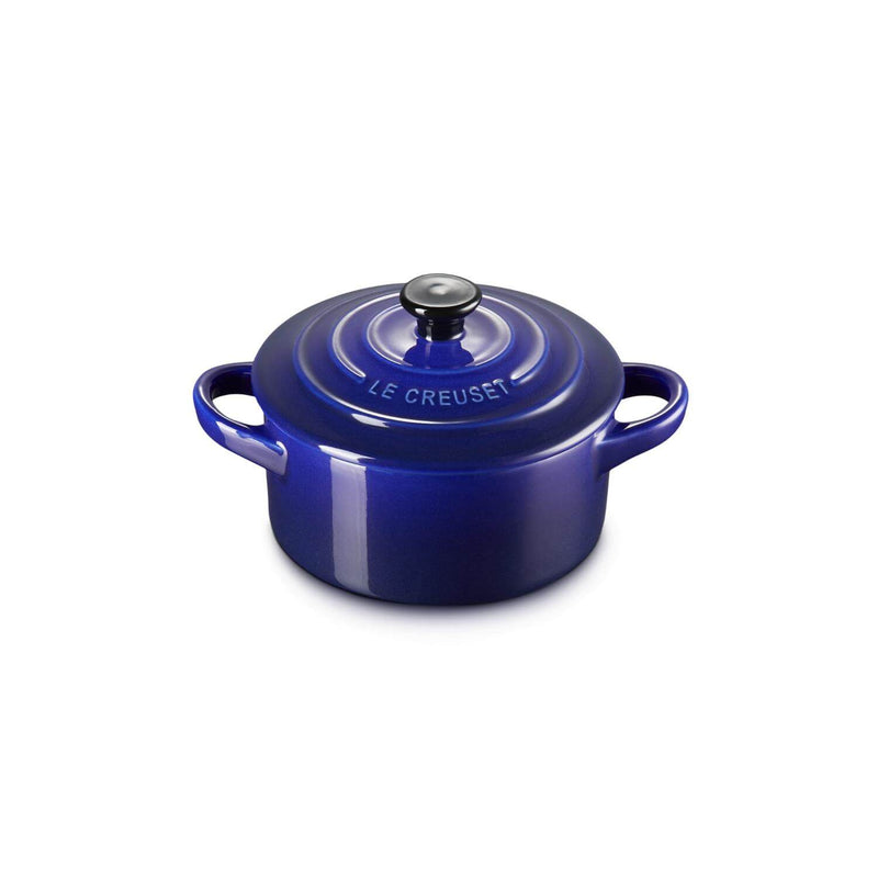 Le Creuset Stoneware Petite Round Casserole - Indigo