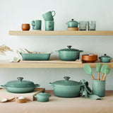 Le Creuset Stoneware Petite Round Casserole - Sea Salt