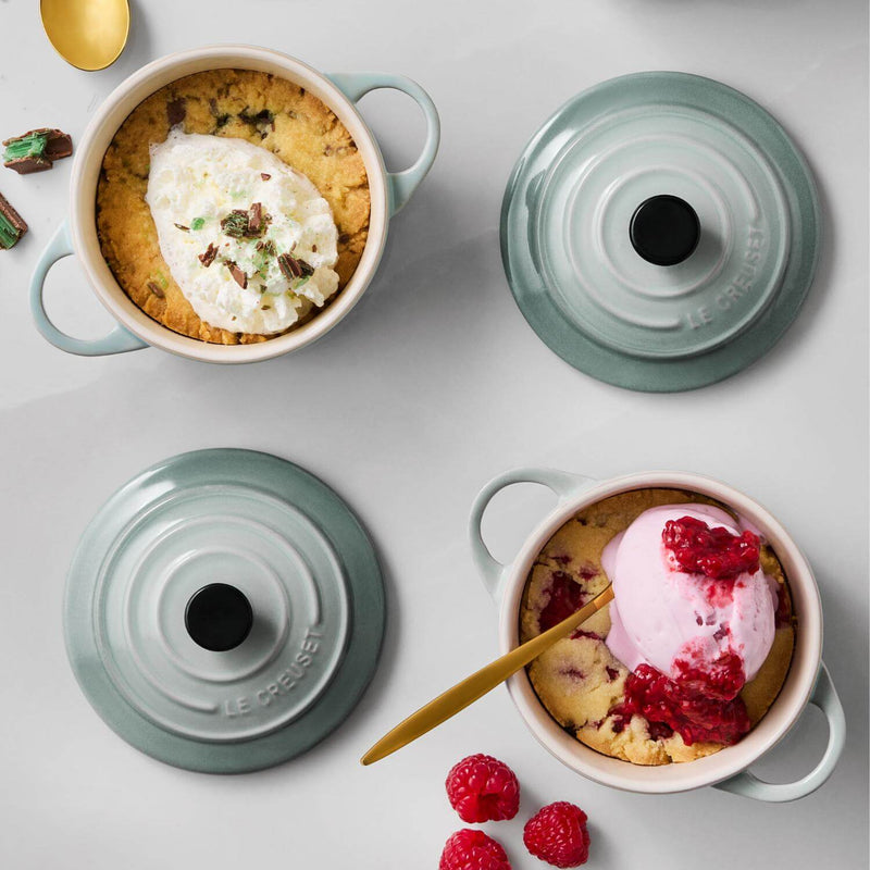 Le Creuset Stoneware Petite Round Casserole - Sea Salt