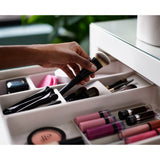 Joseph Joseph Viva 12-Piece Make-Up Drawer Organiser Set - Shell