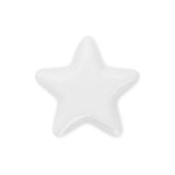 Le Creuset 20cm Stoneware Christmas Star Plate - White