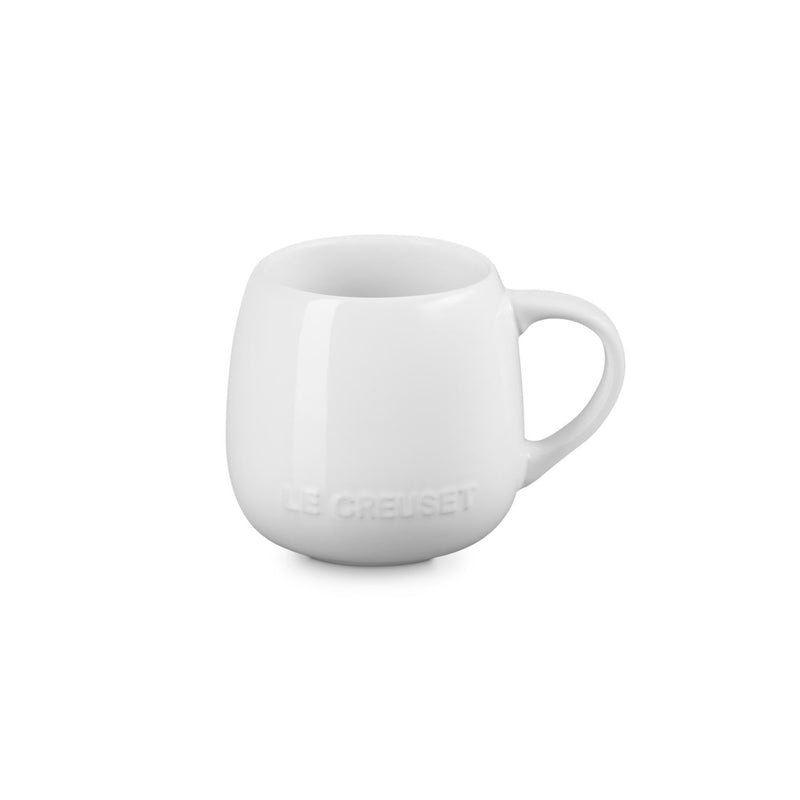 Le Creuset 320ml Stoneware Coupe Sphere Mug - White