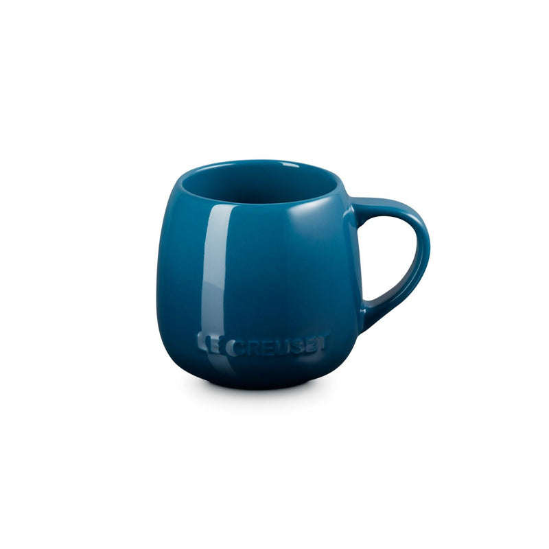 Le Creuset 320ml Stoneware Coupe Sphere Mug - Deep Teal