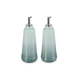 Le Creuset 300ml Stoneware Oil & Vinegar Set - Sea Salt