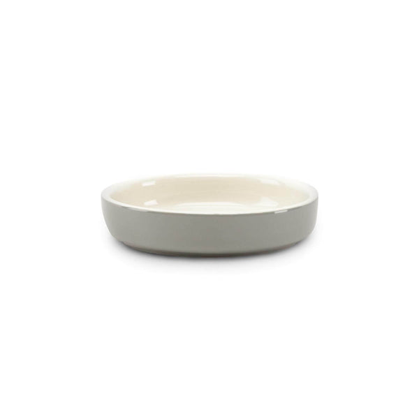 Scruffs Classic 13cm Stoneware Pet Food Saucer - Grey