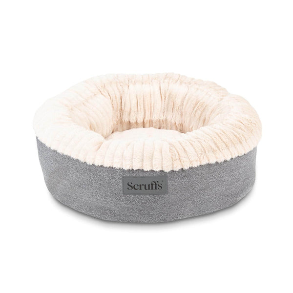 Scruffs Ellen 55cm Donut Bed - Light Grey