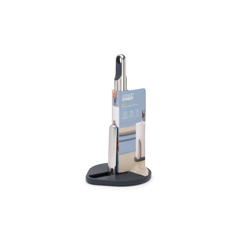 Joseph Joseph Hold Easy Tear Kitchen Roll Holder - Grey