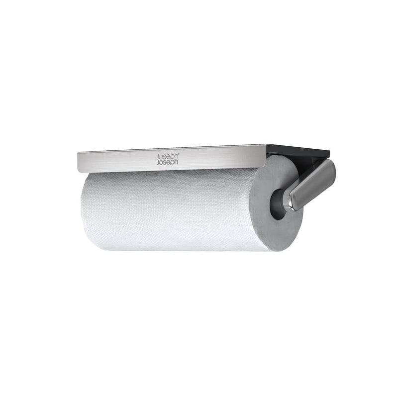 Joseph Joseph RollGrip Under-Shelf Stainless Steel Kitchen Roll Holder