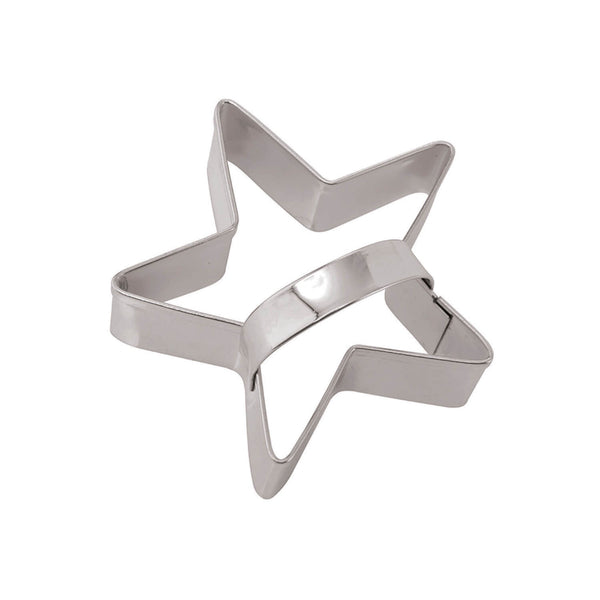 Eddingtons Stainless Steel Christmas Cookie Cutter With Handle - Star