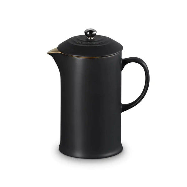 Le Creuset Stoneware Cafetiere - Satin Black