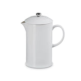 Le Creuset Stoneware Cafetiere - White