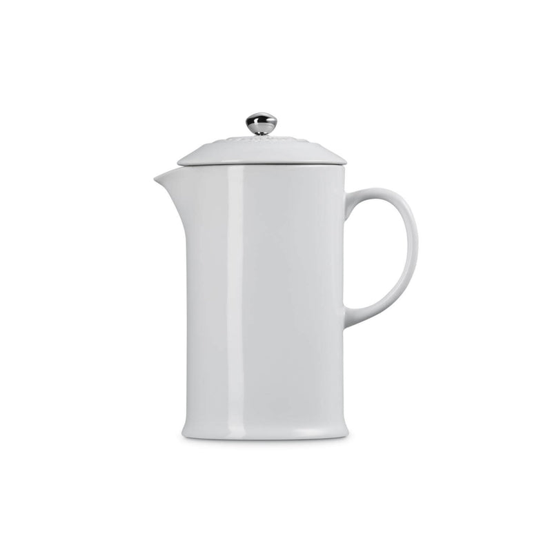 Le Creuset Stoneware Cafetiere - White