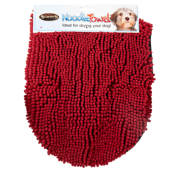 Scruffs Noodle 80cm x 30cm Drying Towel - Red