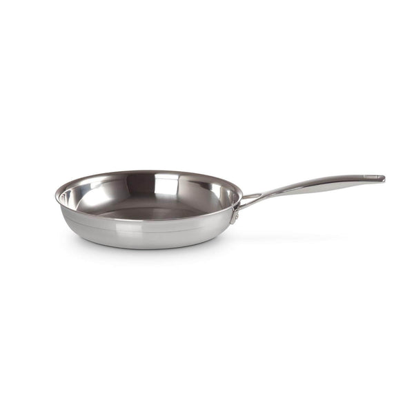 Le Creuset Classic 3-Ply Stainless Steel 24cm Uncoated Frying Pan