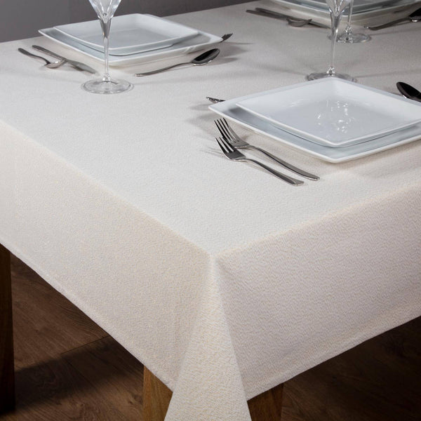 Premier Christmas 1.3 Metre Tablecloth - Champagne Gold