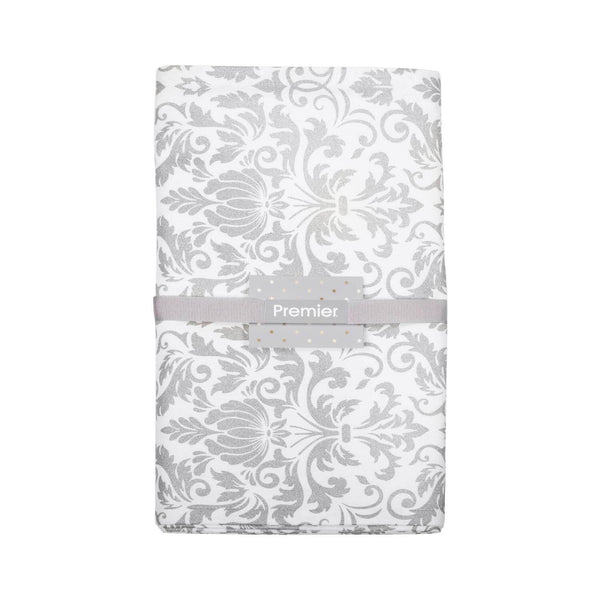 Premier Christmas 2 Metre Table Runner - Silver