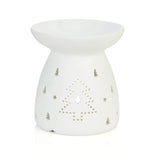 Premier Christmas Wax Melt Burner - White