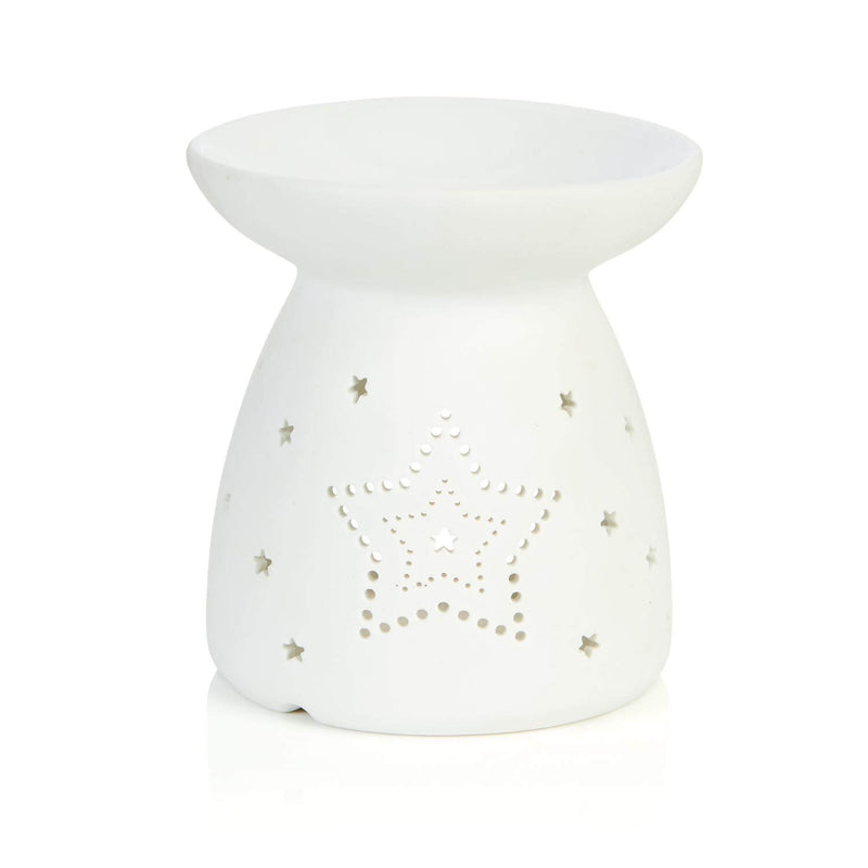 Premier Christmas Wax Melt Burner - White