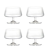 Anton Studio Designs 4-Piece Individual Glass Trifle Bowls - Empire