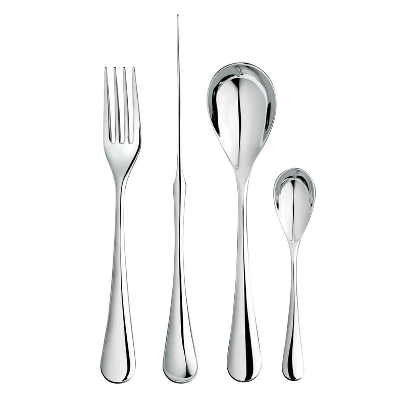 Robert Welch Ashbury Bright Stainless Steel Cutlery Set - 24 Piece