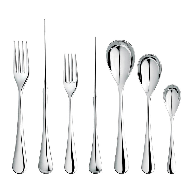 Robert Welch Ashbury Bright Stainless Steel Cutlery Set - 56 Piece