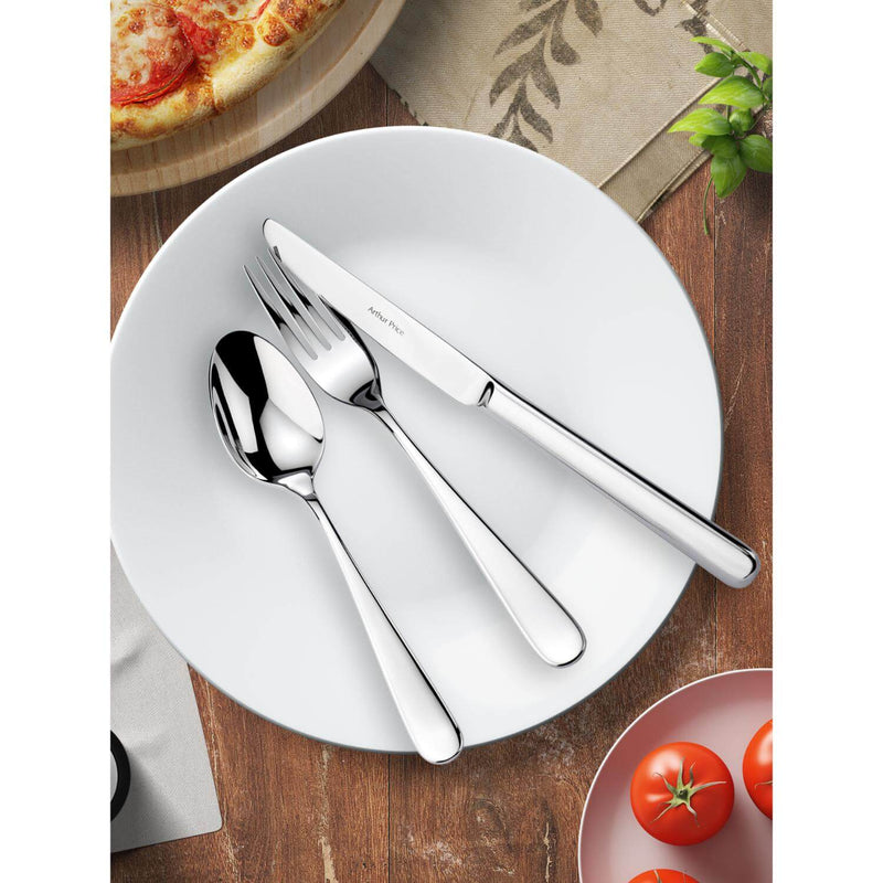 Arthur Price Pisa Stainless Steel Cutlery Set - 42-Piece