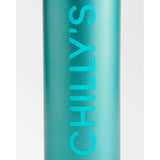 Chilly's Series 2 1-Litre Flip Reusable Water Bottle - Matte Metallic Atlantis