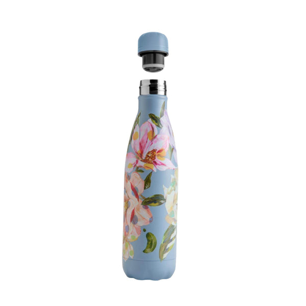 Chilly's 500ml Reusable Water Bottle - Magnolia Polka
