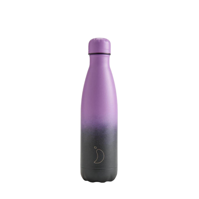 Chilly's 500ml Reusable Water Bottle - Gradient Midnight Haze