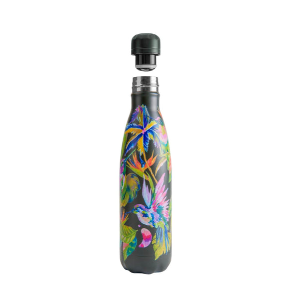 Chilly's 500ml Reusable Water Bottle - Midnight Jungle