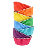 PME Pack of 100 Foil Lined Cup Cake Cases - Rainbow