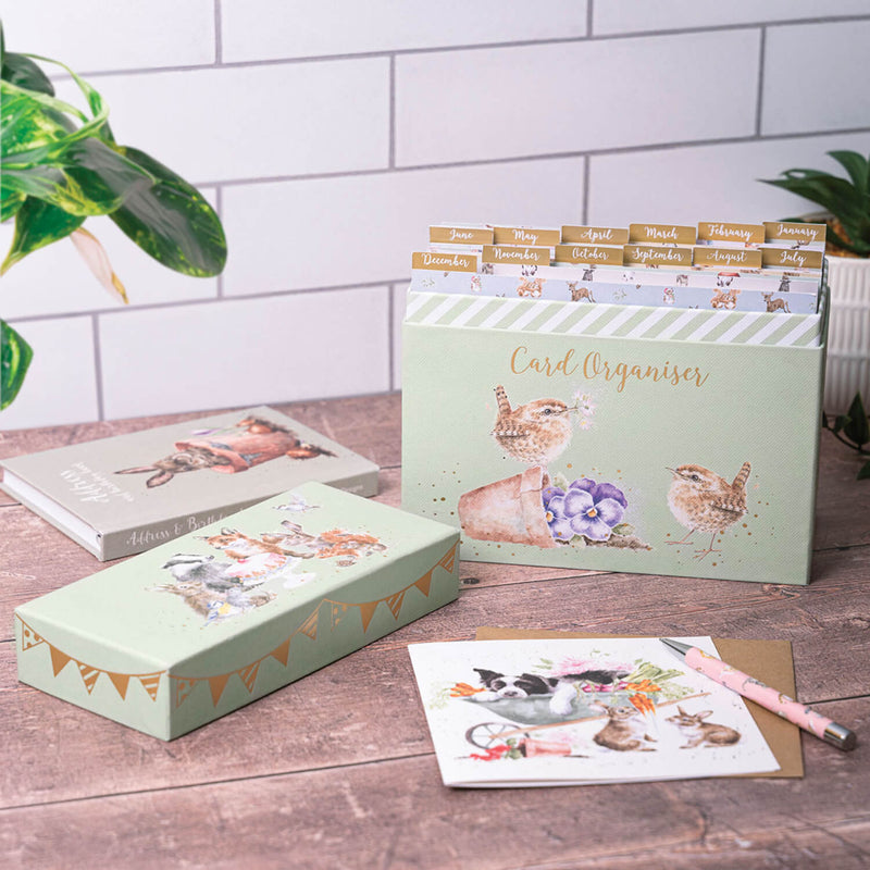 Wrendale Designs by Hannah Dale Card Organiser Box