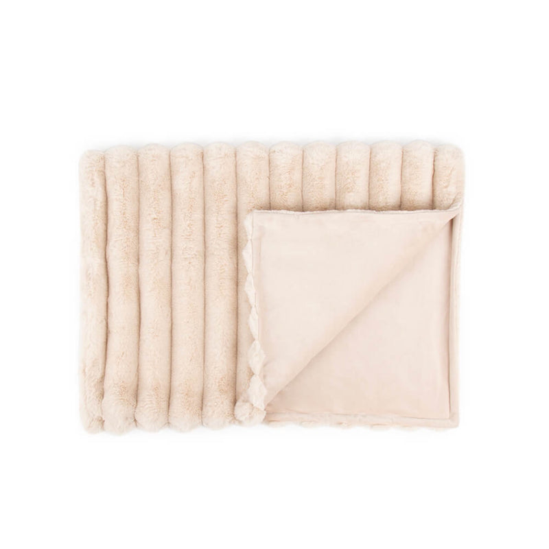 Scruffs® Aspen 100cm x 75cm Pet Blanket - Cream