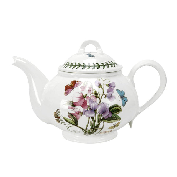 Portmeirion Botanic Garden Romantic Shape 2-Pint Teapot