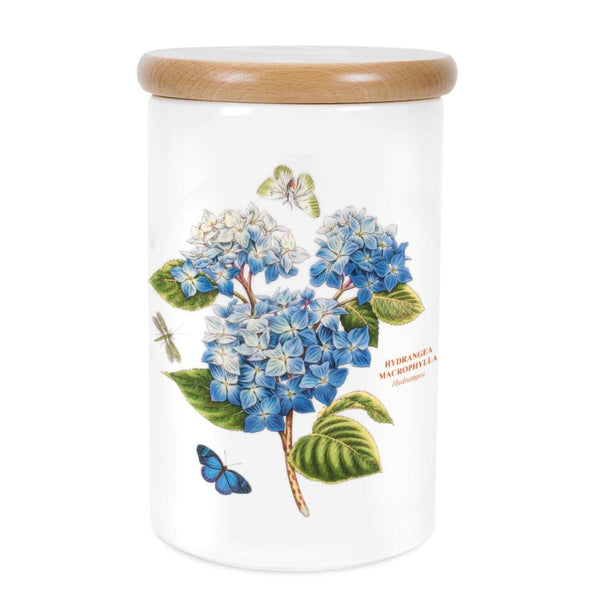 Portmeirion Botanic Garden 8" Airtight Storage Jar - Hydrangea