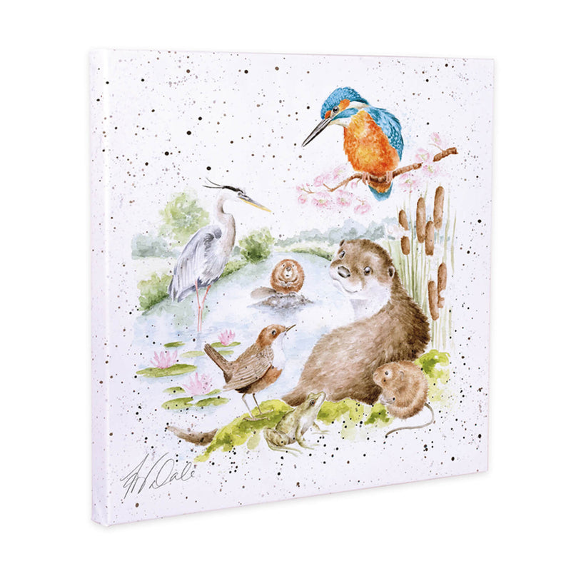 Wrendale Designs by Hannah Dale Small Canvas - The Riverbank