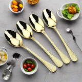 Arthur Price Champagne Avalon Stainless Steel Serving Spoons - Set of 4