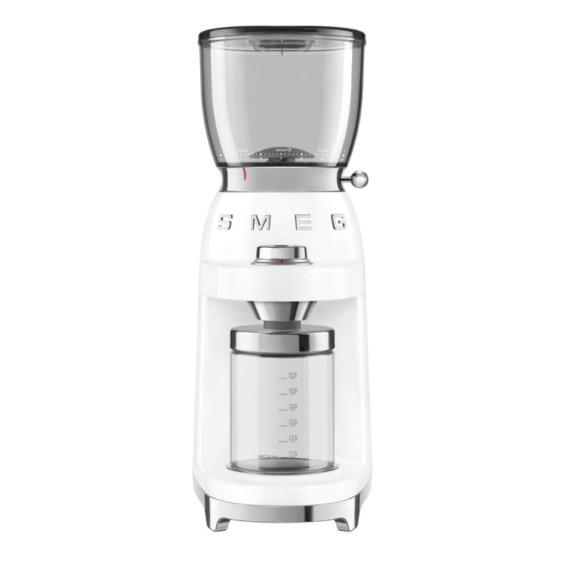 Smeg 50's Style Retro CGF11 Coffee Grinder - White