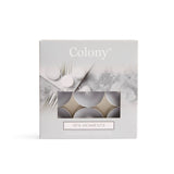 Wax Lyrical Colony Pack of 9 Scented Tealights - Spa Moments