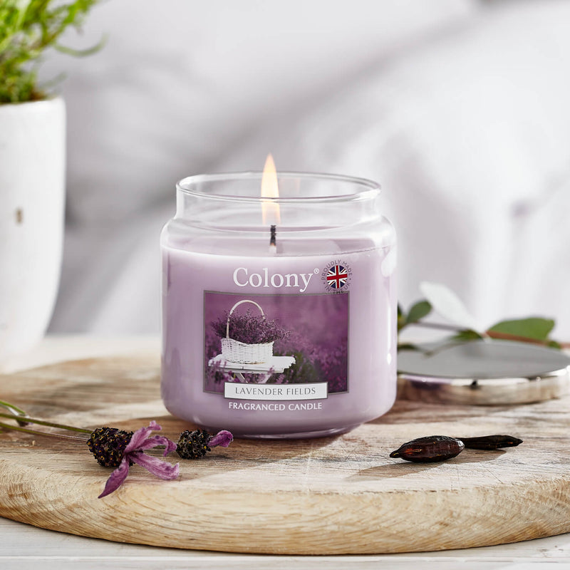 Wax Lyrical Colony Medium Scented Candle Jar - Lavender Fields