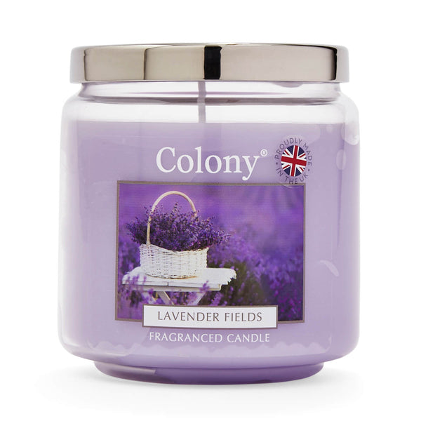 Wax Lyrical Colony Medium Scented Candle Jar - Lavender Fields