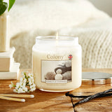 Wax Lyrical Colony Medium Scented Candle Jar - Vanilla & Cashmere