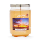 Wax Lyrical Colony Large Scented Candle Jar  - Golden Hour